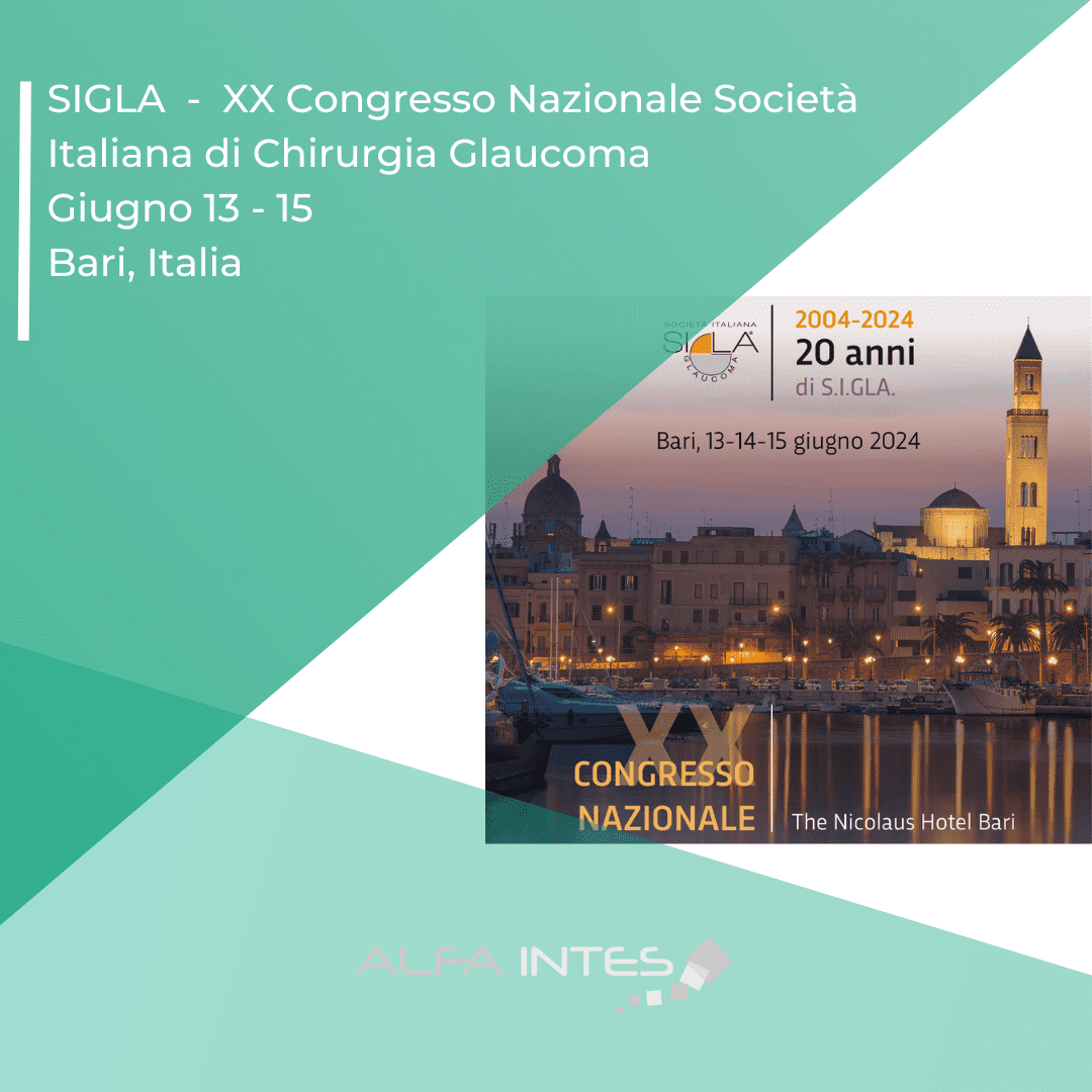 SIGLA  -  XX Congresso Nazionale Società italiana di Chirurgia Glaucoma