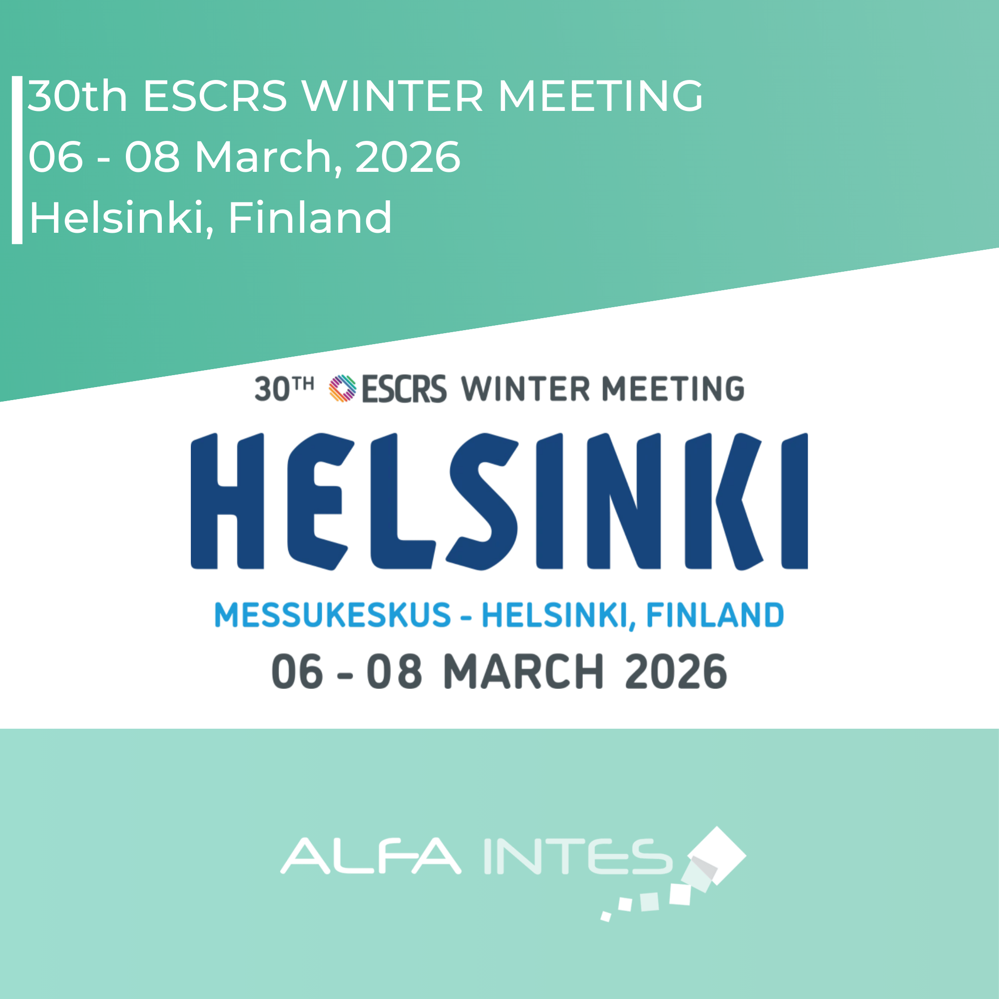 30th ESCRS WINTER MEETING